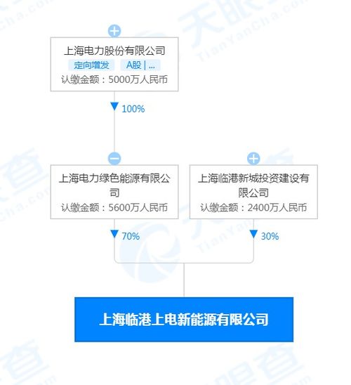 上海電力投資成立新能源公司，注冊(cè)資本8000萬(wàn)專注新興能源技術(shù)研發(fā)